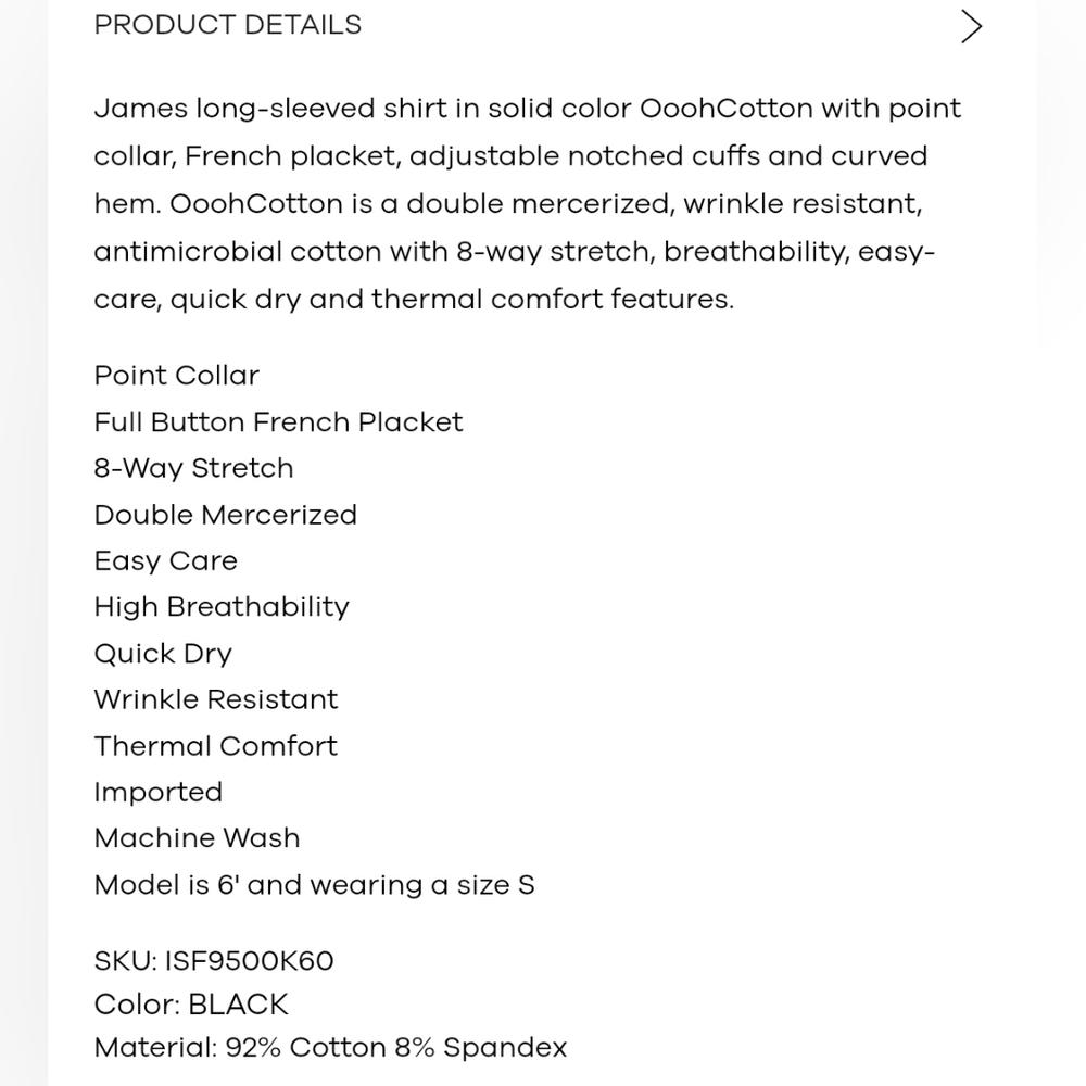 Men's Solid Black Bugatachi Xxl Button-Down Shirt - image 4